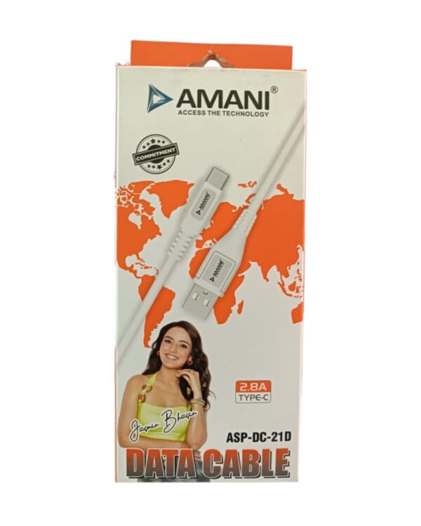 AMANI TYPE - C DATA CABLE 2.8A