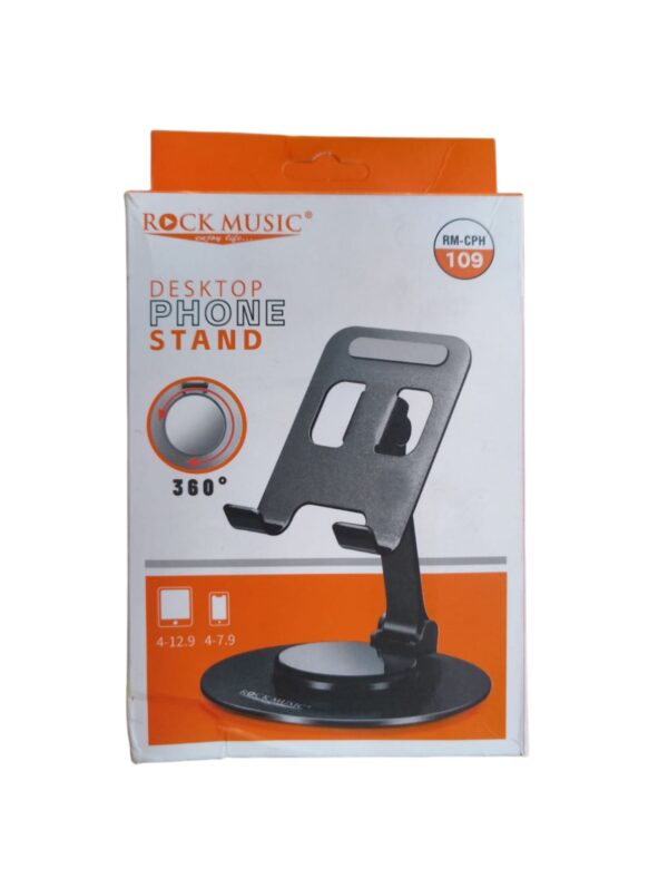 ROCK MUSIC DESKTOP  PHONE STAND