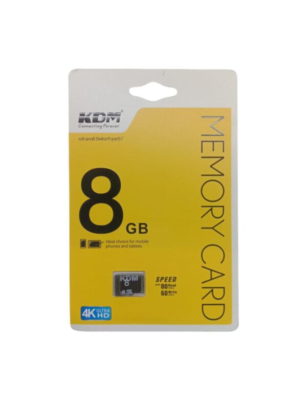 KDM MEMORY CARD 8GB