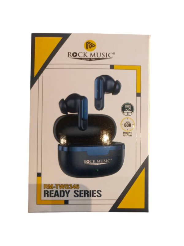 ROCK MUSIC WIRELESS EARBUDS READY SERIES 60 HOURS PLAYTIME