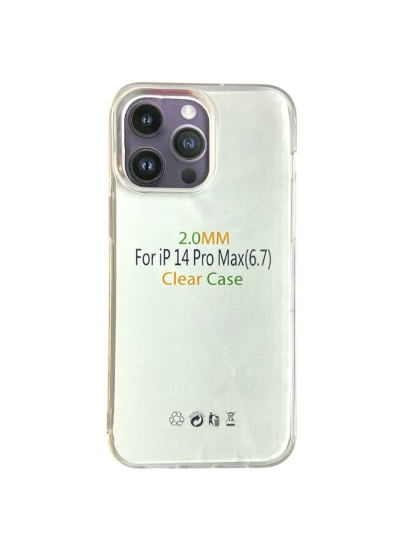 I PHONE 14 PRO MAX CLEAR COVER