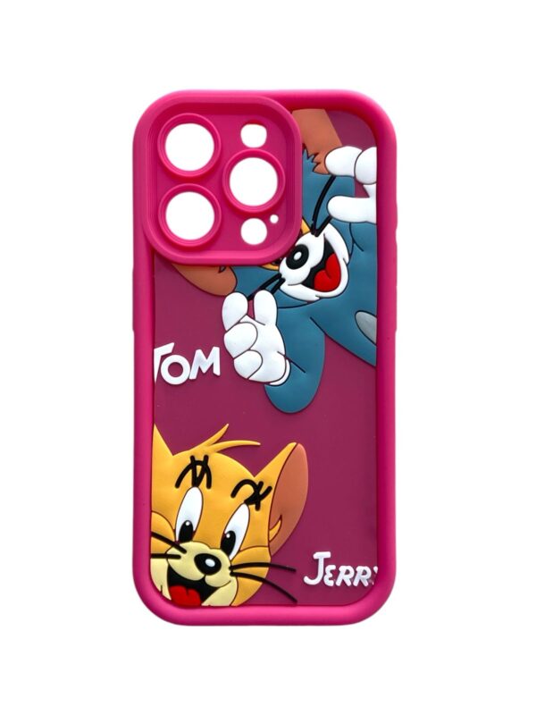 I PHONE 15 PRO TOM & JERRY GIRLISH COVER