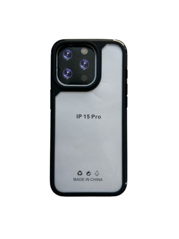 I PHONE 15 PRO CRYSTAL CLEAR COVER
