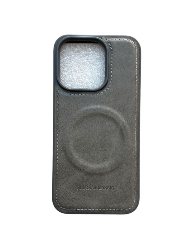 I PHONE 15 PRO MAGSAFE LEATHER COVER