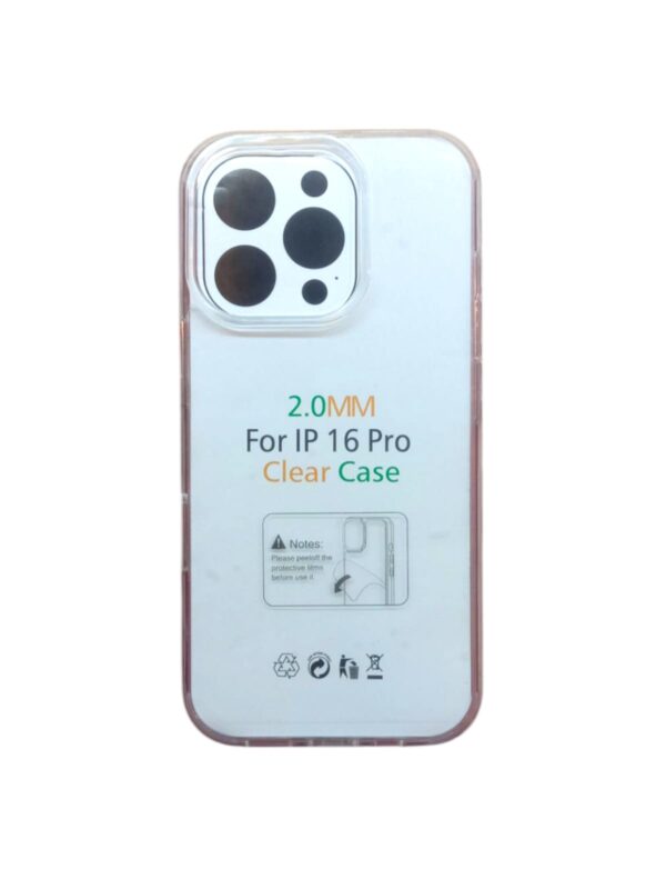 I PHONE 16 PRO SPIGEN CLEAR COVER