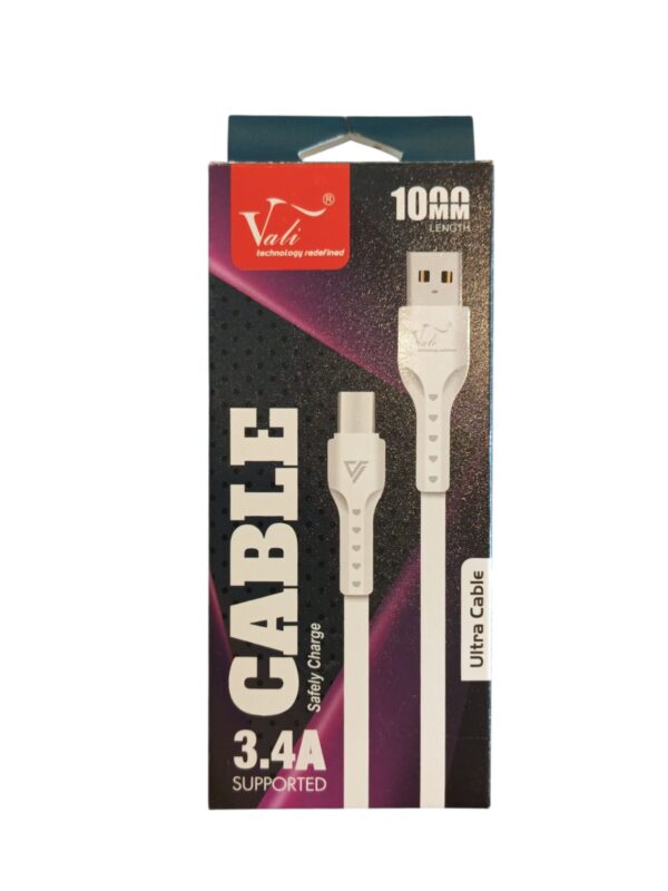 VALI CHARGING ULTRA CABLE USB to MICRO 3.4Amp