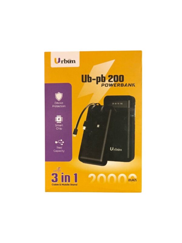 URBAN UP-PB 200 3in1 POWER BANK 20000 mAh