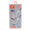 RIVANO FAST USB to LIGHTNING DATA CABLE 45WATT