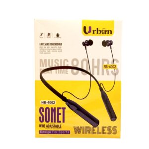 URBAN SONET WIRELESS NECKBAND 80 HOURS MUSIC TIME