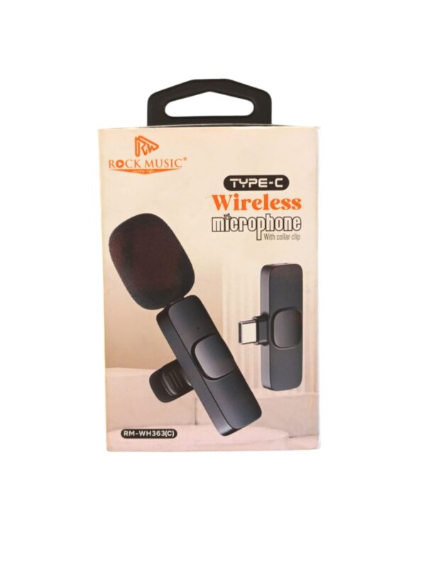 ROCK MUSIC TYPE-C WIRELESS MICROPHONE