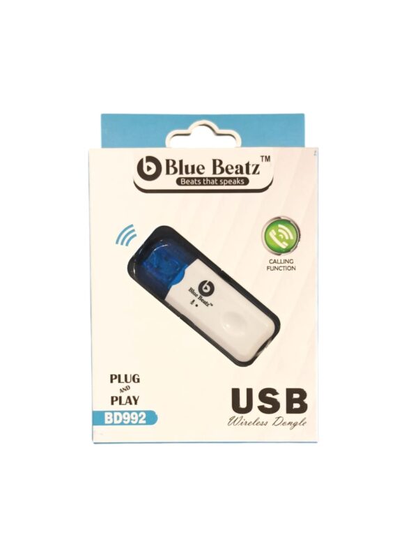 BLUE BEATZ USB WIRELESS DONGLE PLUG and PLAY