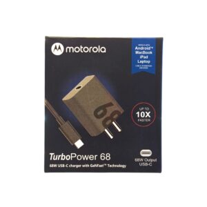 MOTOROLA TURBO POWER 68W CHARGER WITH C to C CABLE