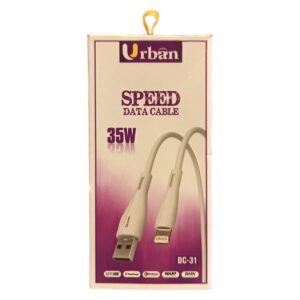 URBAN SPEED DATA CABLE USB to LIGHTNING 35W