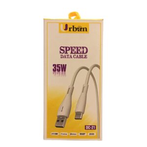 URBAN SPEED DATA CABLE USB to TYPE-C 35W