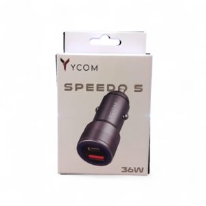 YCOM SPEEDO 5 CAR CHARGER 36 WATT